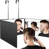 Espejo de Maquillaje LED Plegable Ajustable - Retráctil, Diseño Colgante de Tres Caras