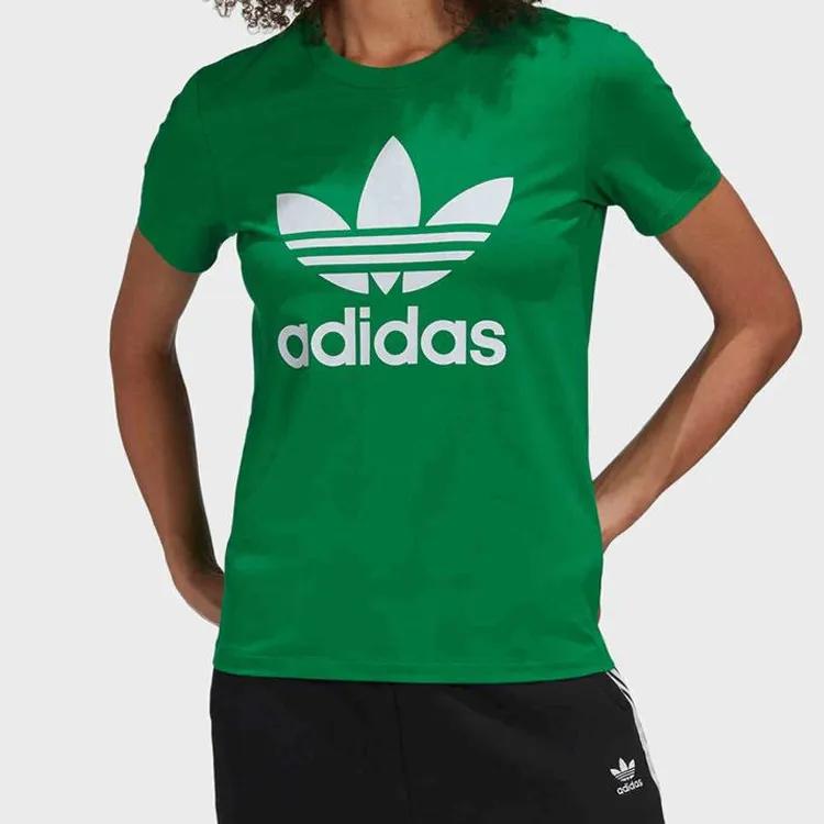 adidas Originals T Shirt Women's Green (Unisex) T-Shirts GI7625