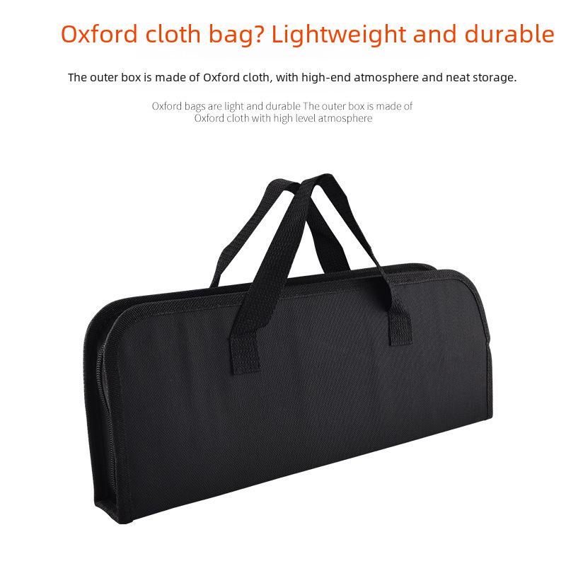 18-Piece Portable Stainless Steel BBQ Tool Set with Oxford Bag