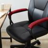 2 Pezzi Copribracciolo Sedia Chiusura a Velcro Elastico Jacquard Protezione Bracciolo Sedia da Ufficio Cuscino di Supporto Copertura Antipolvere