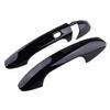 ABS Car Exterior Black Door Handle Cover Trim Frame Fit For Mercedes Benz C E GLC Class W205 X253 W213 2016 2017