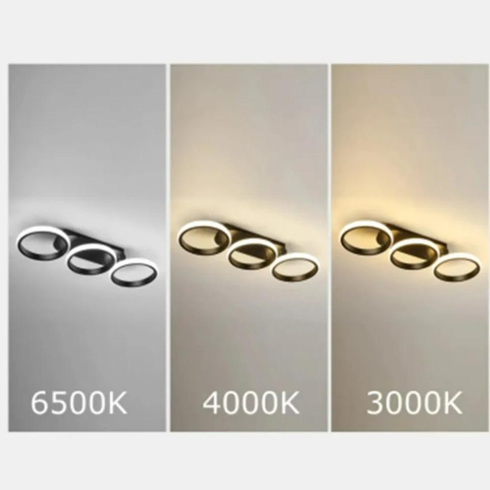 Nordic LED Ceiling Lamp Chandelier for Living Room Corridor 20W 30W Square Round LED Ceiling Light for Kitchen Home Lighting
