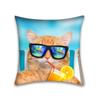 Cute Cat Pillowcase Anime Cartoon Cushion Cover Sofa Home Decor Home Office Pillowcase 45x45cm
