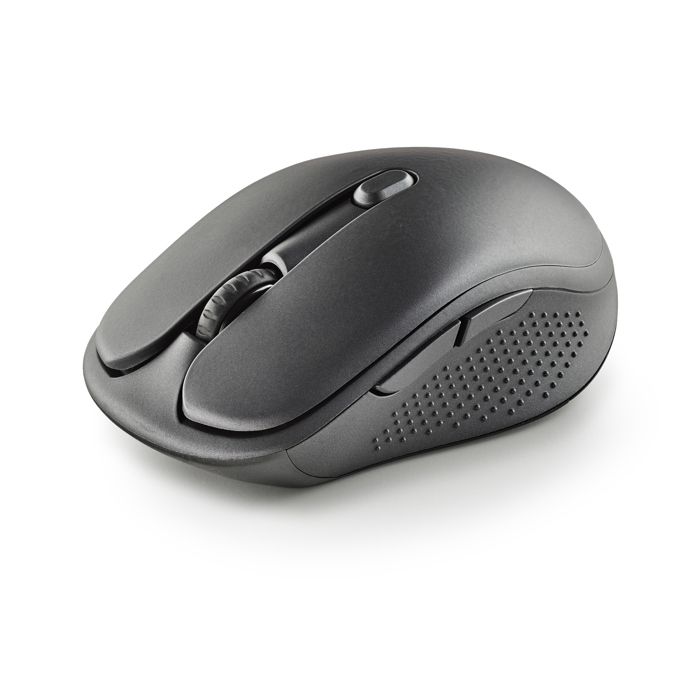 NGS EVO PEEP : Souris laser rechargeable avec connexion sans fil multi-mode. 2.4 GHz+Bluetooth 5.0+Bluetooth 5.1.Silencieuse, USB-A