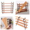 1/12 Dollhouse Simulation Bookshelf Five-layer Storage Rack Model Doll Home Miniature Display Stand Furniture Decor Toy