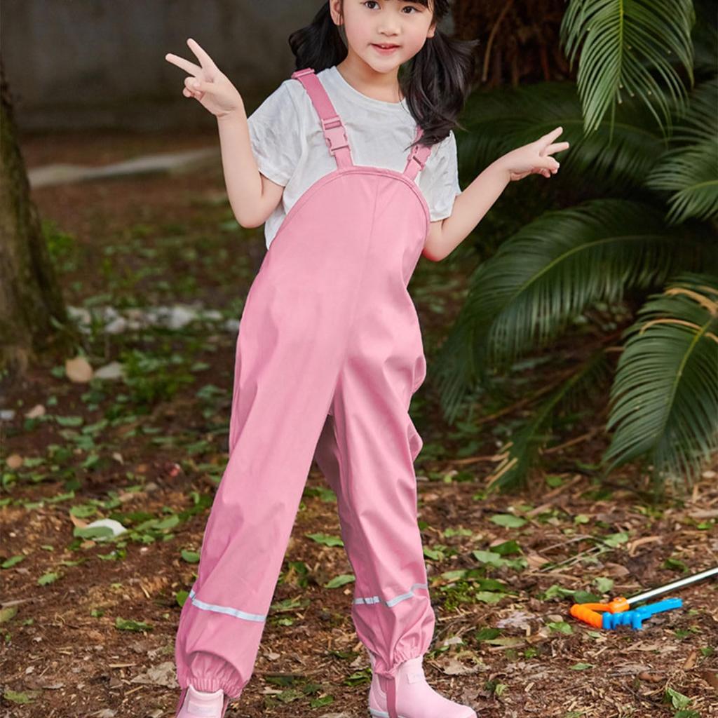 Sandbox PU Waterproof Long Rain For Kindergarten Kids and Elementary School Stain Suitable for Outdoor Rain Lightweight Reflective Tape Included