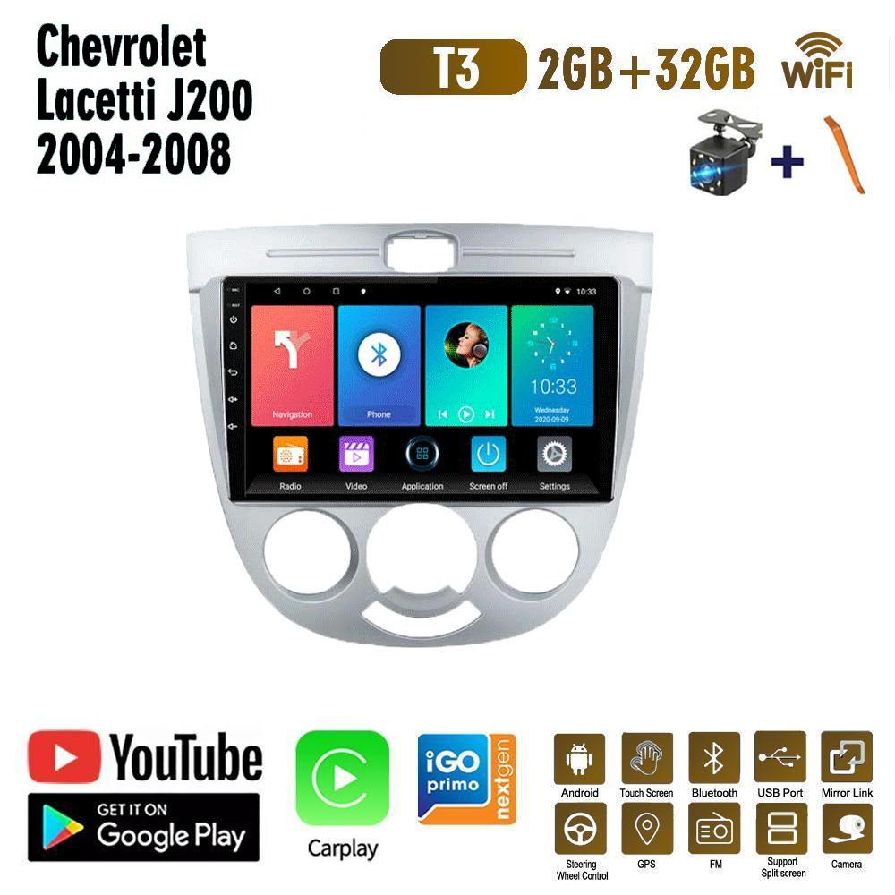 9 Zoll Auto Stereo Radio Carplay Für Chevrolet Lacetti J200 2004-2008 Android Auto Multimedia Video Player GPS Navigation WIFI 2 + 32GB