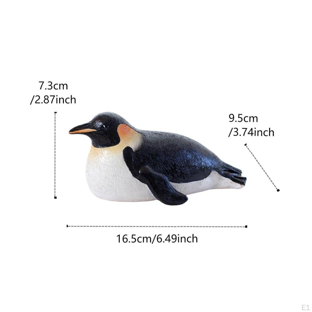 Schwimmende Pinguin-Statue für den Außenbereich, Gartendekoration, Harz-Teich-Schwimmfigur für den Pool