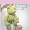 Frog Adorable Green Plush Backpack Cartoon Girl Bag For Gift Giving Use Everyday