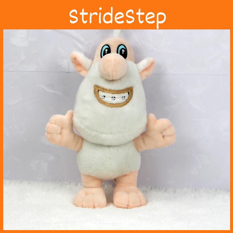 Adorable Anime Cartoon Small White Pig Brownie Buba Booba Plush Stuffed Toy For Kids