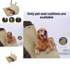 Pet Travel Seat Mat Waterproof Foldable Washable Car Seat Cover For Dogs