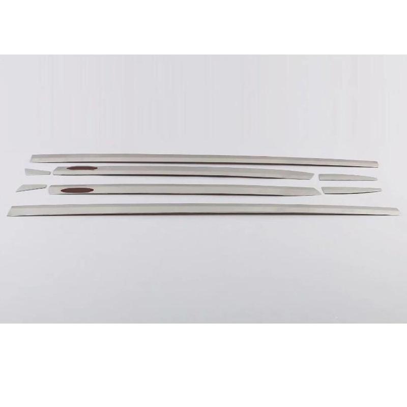 For Mazda 3 Mazda3 Axela M3 Detector Stainless Steel Side Door Body Trim Frame Bumper Stick Strip Molding
