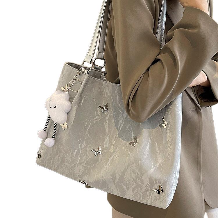 Tote Bag: Large Capacity Fashion Handbag for Women - Perfect for Spring/Summer, College, Commute, and Soft Shoulder Wear