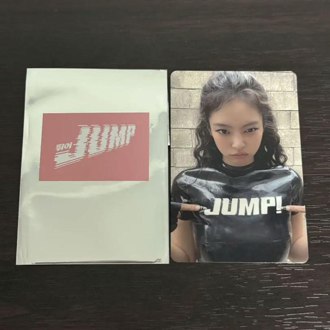 

[USED] BLACKPINK Popup Jennie Purchase Bonus Trading Card JENNEI JUMP