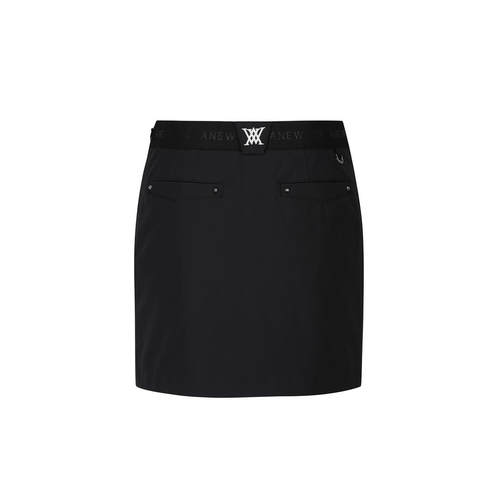ANEW GOLF W Fleece Incision Point A-Line Sq_Bk