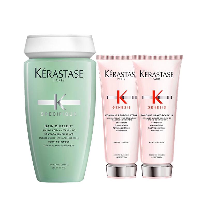 

Kérastase Dual Function Shampoo & Anti-Hair Loss Treatment Set