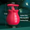 Sucking Licking Vibrator Tongue Licking Clitoris Sucker for Women Female Clitoral G Spot Nipple Stimulator Massager Adult Goods