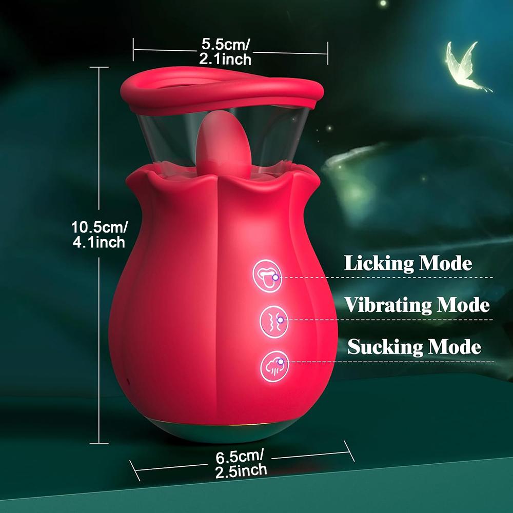 Sucking Licking Vibrator Tongue Licking Clitoris Sucker for Women Female Clitoral G Spot Nipple Stimulator Massager Adult Goods