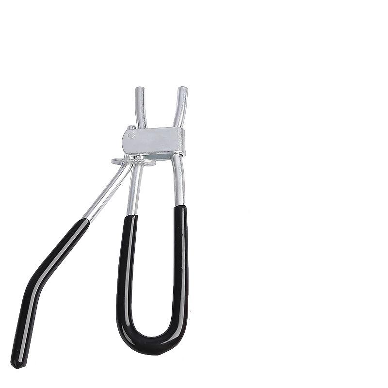 For Motorcycles Non Slip Handle Hose Clamp Pliers Fuel Line Maintenance Black Handle Automotive Repair Fuel Line Repair Black handle