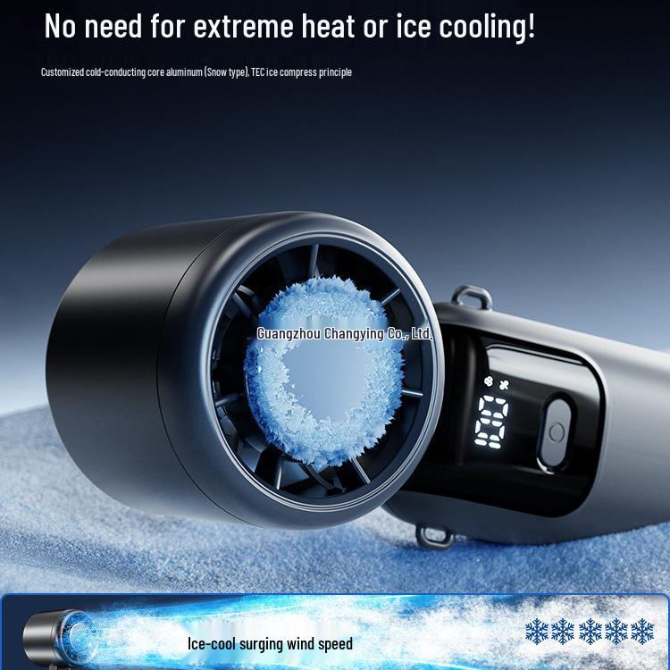 2026 Leafless Handheld Fan and Ice Pack Cooler
