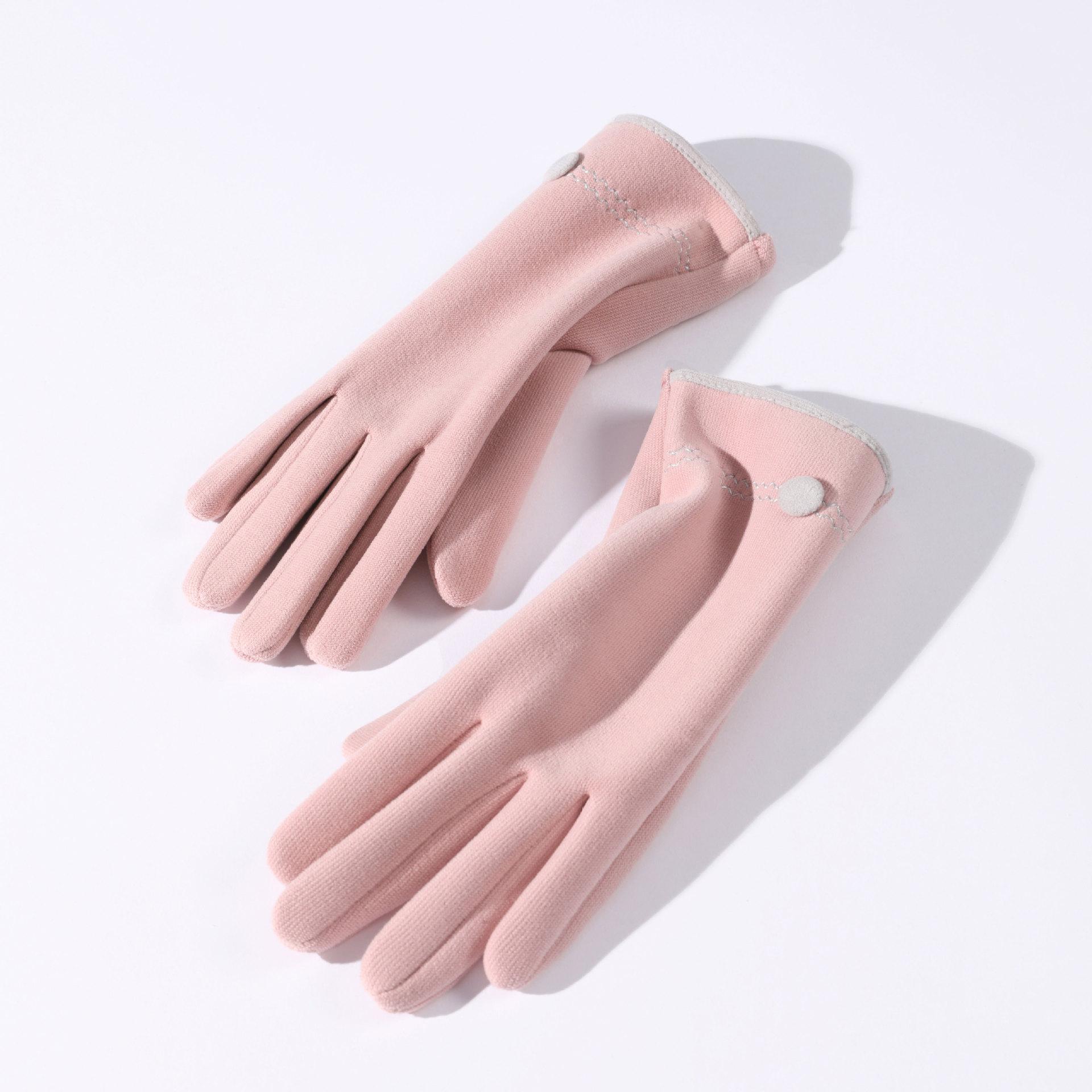 

Бархатные женские перчатки на осень и зиму, уличные, холодостойкие, утолщенные, с широким раструбом, эластичные, сенсорные, из велюра Мишу, зимние, ветрозащитные, теплые average size