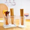Umlaca Stylish Chopstick Chopstick Drainer for Chopsticks and Kitchen Chopstick Tool Kitchen Cutlery Chopstick Storage Plastic Kitchen Utensil