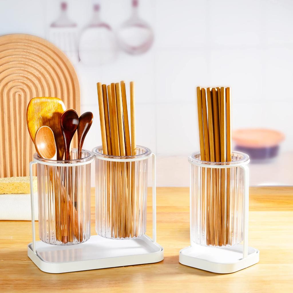 Umlaca Stylish Chopstick Chopstick Drainer for Chopsticks and Kitchen Chopstick Tool Kitchen Cutlery Chopstick Storage Plastic Kitchen Utensil