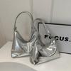Trendy 2024 Women's Dual Shoulder Strap Tote Bag With Chain And Zipper Closure