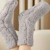 Winter Thermal Cashmere Socks for Women Cozy Soft Floor Socks