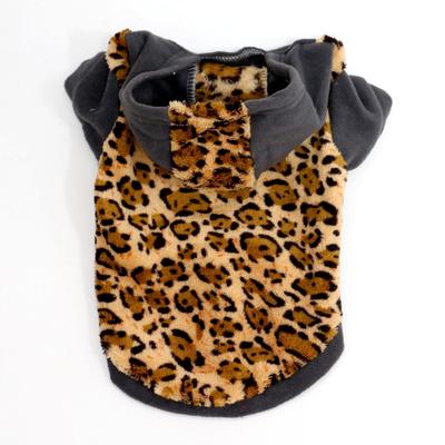 Vêtements pour animaux de compagnie Chien Chapeau Automne et Hiver Velours Corail Manteau Chaud en Velours Schnauzer Teddy