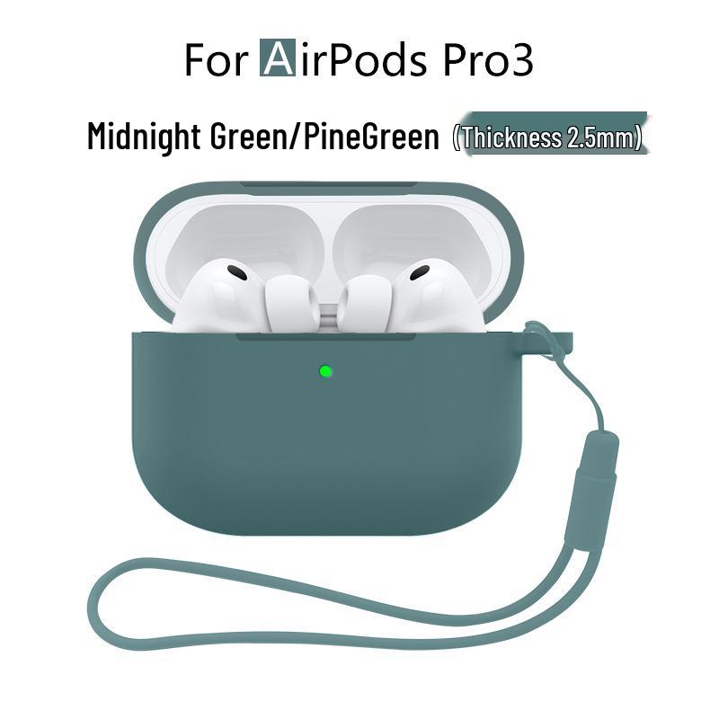 Compatible with Apple AirPods Pro 3 Silicone Protective Case, Bluetooth Earphone Cover