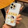 Jelly 2-in-1 Phone Case Ins New Phone Case Holder Caseti for Apple High-end Feeling Crayon Small New Model