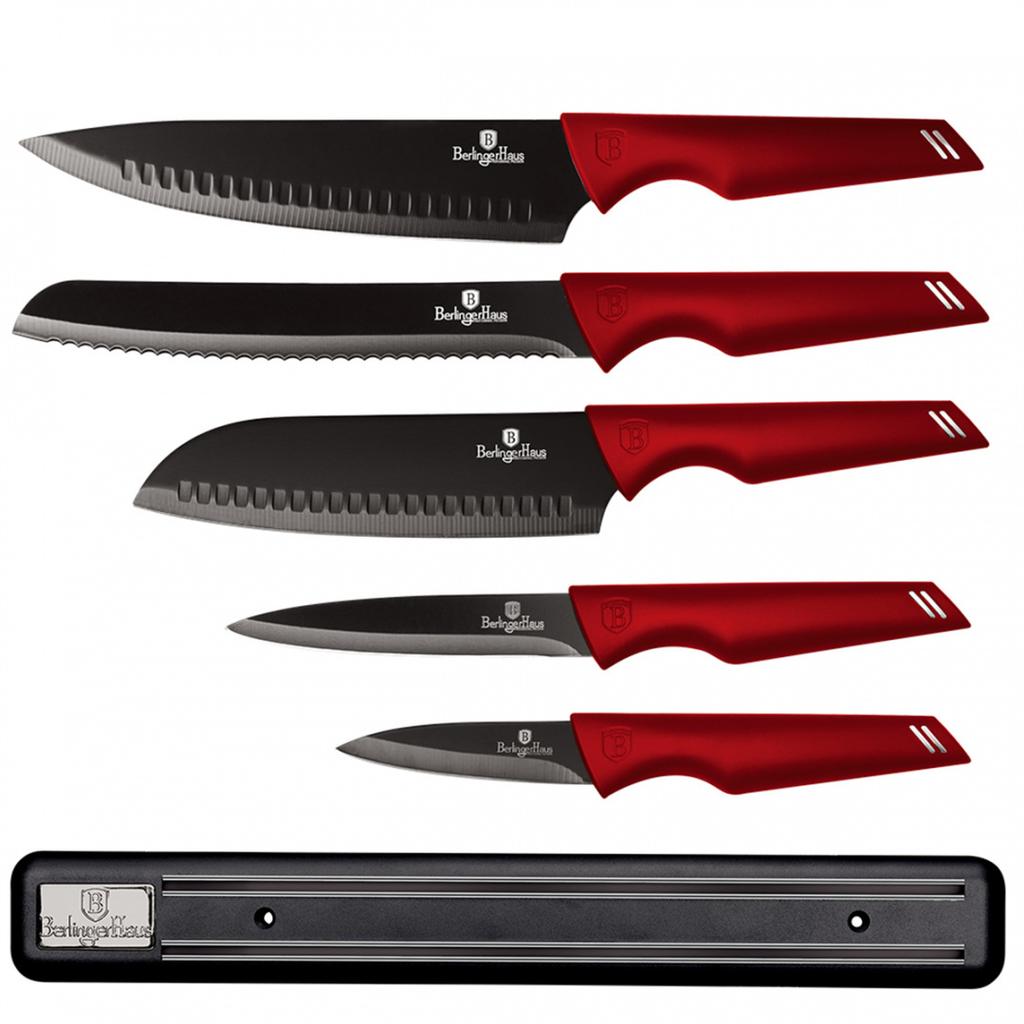 Set Of 5 Kitchen Knives With Blade Berlinger Haus Bh-2694