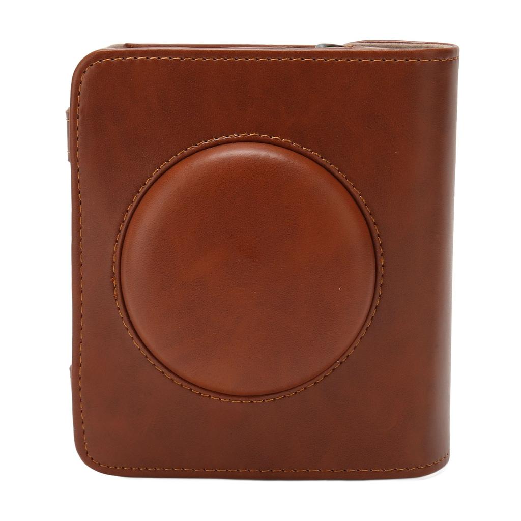 PU Camera Case Bag Removable Fashional Durable Retro Protective Case for Kodak Mini Shot 3 with Shou