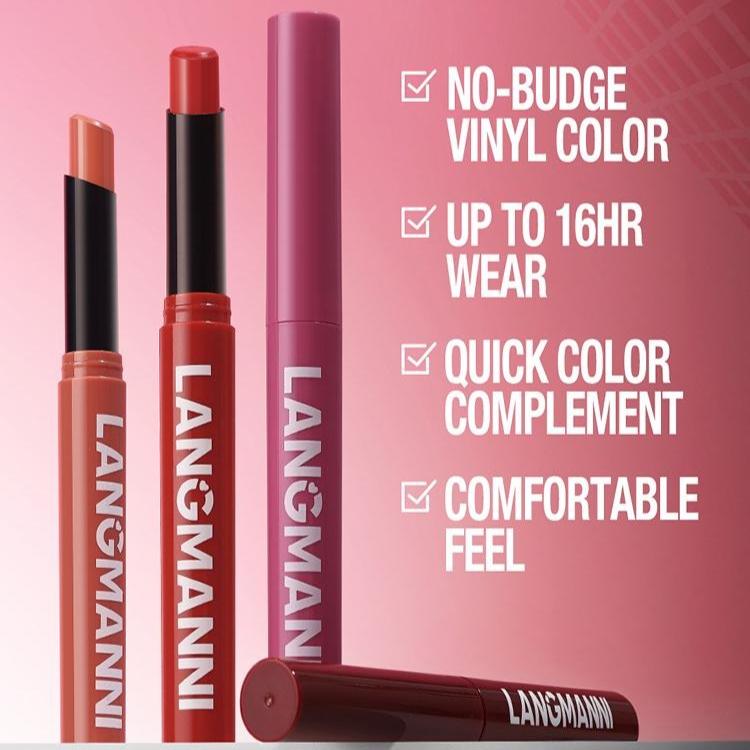 New Rotating Velvet Matte Lipstick Long Lasting Waterproof Lipstick Non-Stick Cup Lip Stain Tint Cosmetics Pencil Liner Makeup