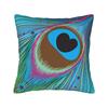 Colorful Ethnic Pattern Peacock Feather Mandala Pillow Cover  Vintage Pillow Case For Couch Sofa Bedroom Soft Pillowcases Gift