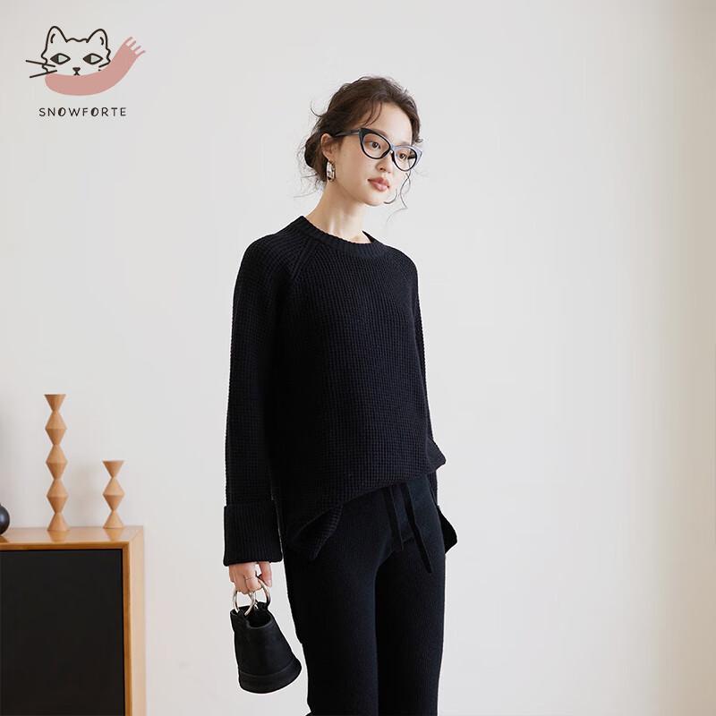 Sinofood Women's Cashmere Blend Knit Sweater