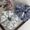 Scrunchies Embroidered Hair Accessories Soft Fabric Elastic Hair Bands Ponytail Holder Suitable For Various Hairstyles
