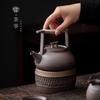 Coarse Pottery Tiliang Teapot Retro Stove Boiling Pot Kung Fu Brewing Teapot Chinese Style Home Tea Ceremony Water Kettle