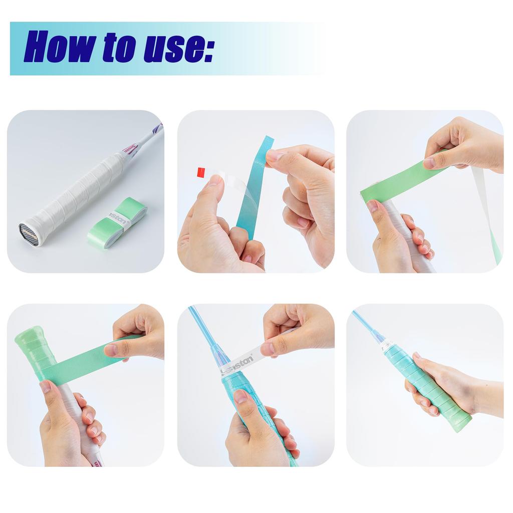 Senston Tennis Badminton Grip Tape Anti-Slip Super Absorbent Type Grip