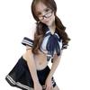 Sex Lingerie Cosplay Sexy Uniform Seduction Tight Student Miniskirt Sailor Live Game Suit