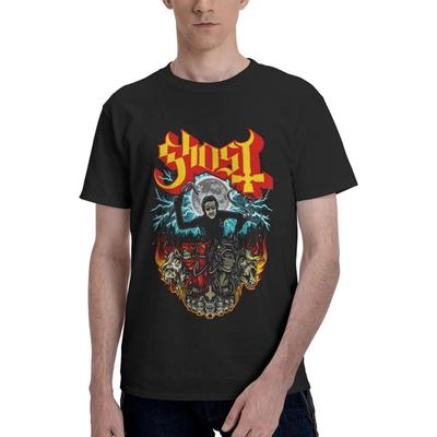 KaKPBu Ghost Meliora Men's T-Shirt Crewneck T Shirt Short Sleeve Tee Classic T Shirt Undershirts