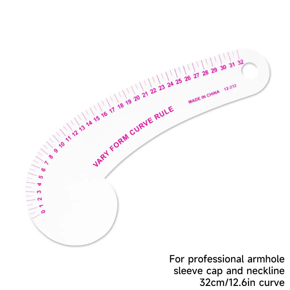 Tailor Measure Ruler Soft Grading Design Ruler French Metric Curve Template Sewing Accessories For Clothing Pattern Making DIY