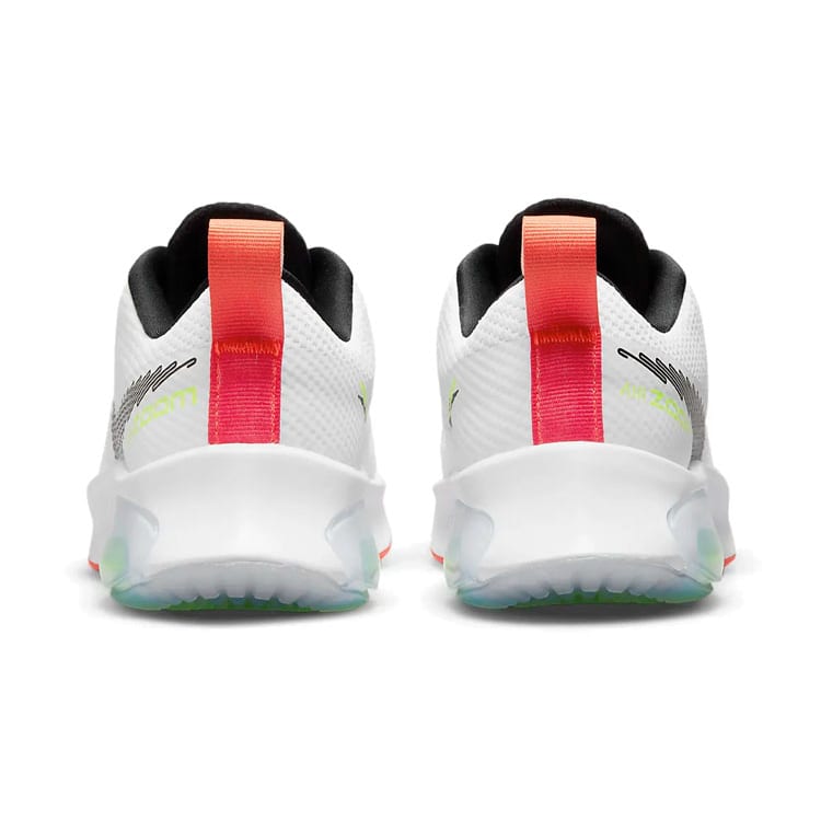 Nike Air Zoom Arcadia Slip Resistant Cushioning Abrasion Resistant Breathable Low Top Running Shoes White Black Red CK0715-103