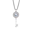 Key Simple Long Sweatshirt Chain Accessories Jewelry Men and Women Necklace Pendant