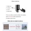 Adjustable Tablet Phone Holder Wall Mounted with Charge Slot for Electronic Devices for Most Tablets and Phones