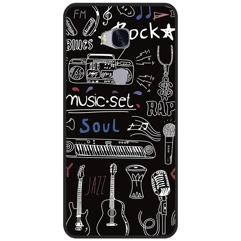 Für Huawei Honor 5X Hülle TPU Weiche Cartoon Rückabdeckung Silikonhülle Für Honor 5 X KIW-L21 L22 Honor 5x Handy Hülle Coque