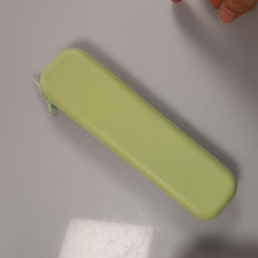 Customizable Silicone Double-Zipper Pencil Case with Logo Printing