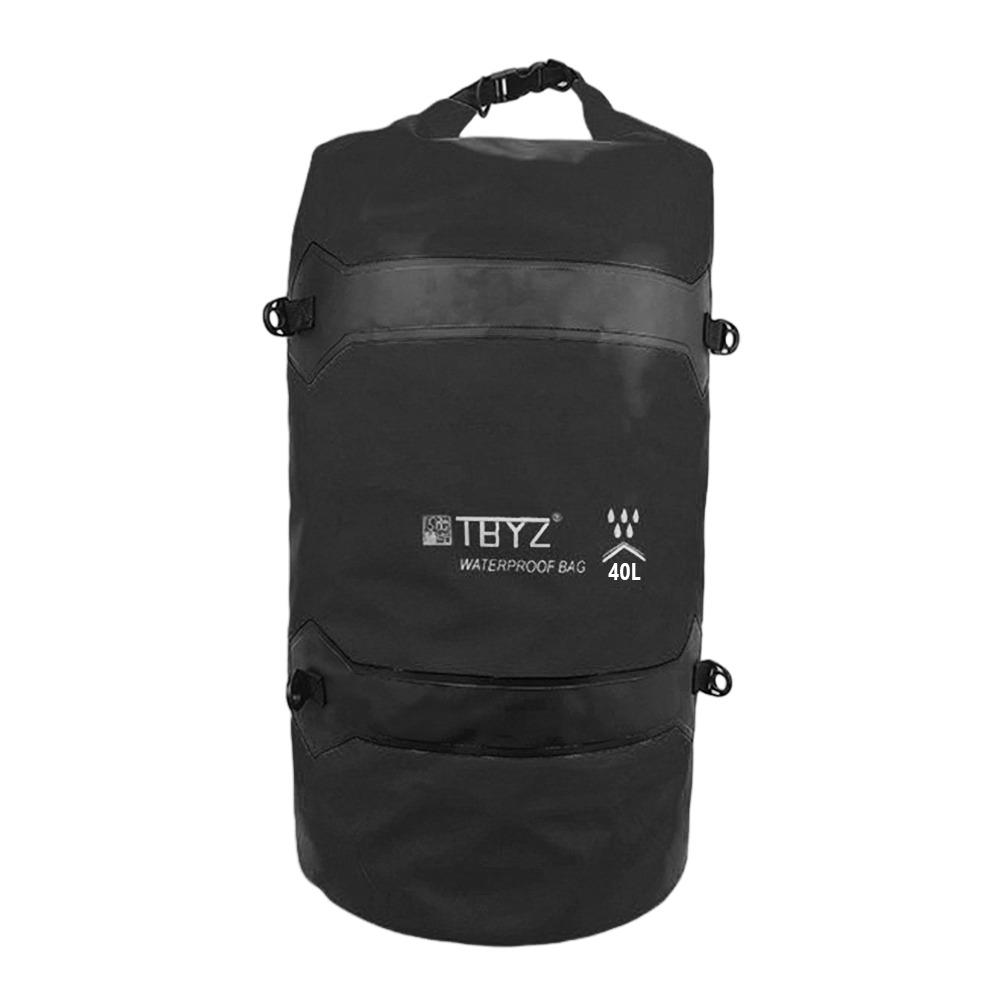 

40L Capacity Bicycle Rear Seat Bag 2 Colors Bike Carrier Bag Side Bag Travel Bag Motorcycle Riding чорний