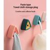 Towel Holder Towel Storage Racks Hanger Adhesive Towels Storage Wash Cloth Clip Sucker Wall Window Bathroom Kitchen Accessories